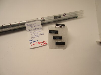 MOTOROLA MC145170P PLL FREQUENCY SYNTHESIZER, 16 PIN, NEW