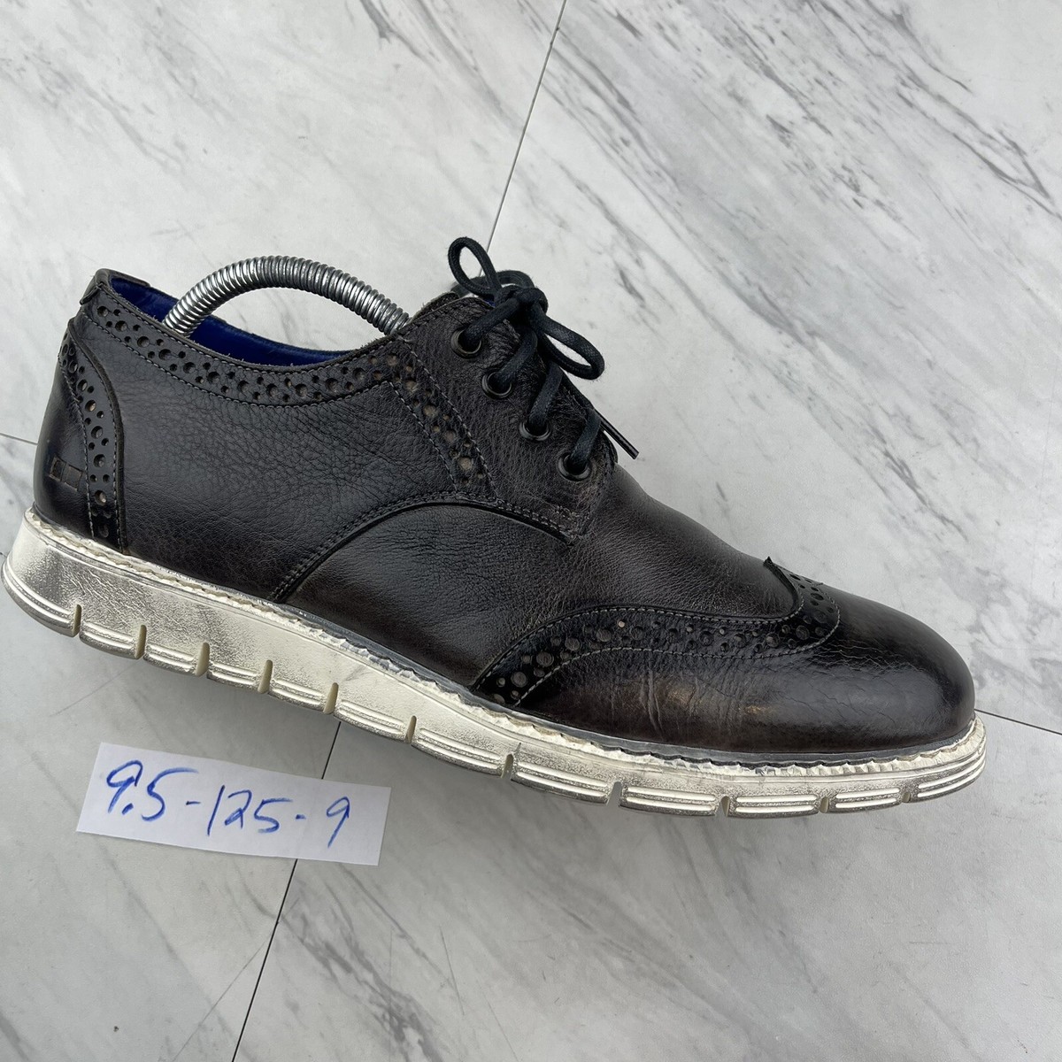 Bed Stu Cayuga CAYUGA Lace Up Wingtip Derby Leather Shoe Mens US 8 NEW Bed Stu Cayuga CAYUGA Wingtip Derby Leather Shoe Mens 9.5  main image 2