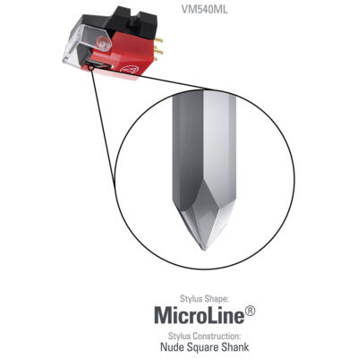 Audio-Technica VM540ML Microline Nude Stereo Dual Moving Magnet