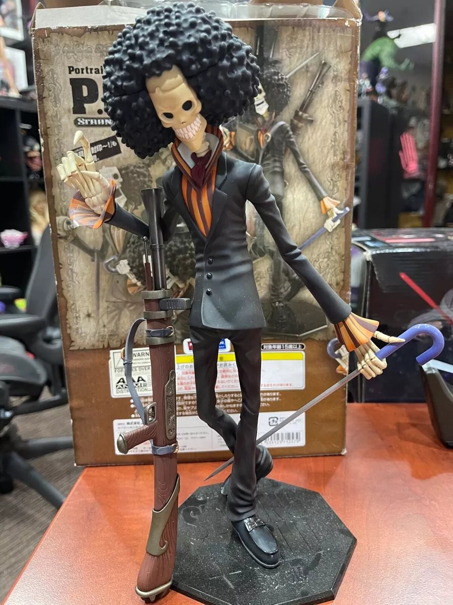 Megahouse One Piece Portrait Of Pirates STRONG EDITION Brook 1/8 PVC Figure