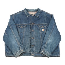 Carhartt Model J233 Brown Canvas Sherpa 