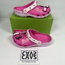 Crocs Women's Limited Edition Barbie Classic Clog - Electric Pink NWT Size 6W/4M