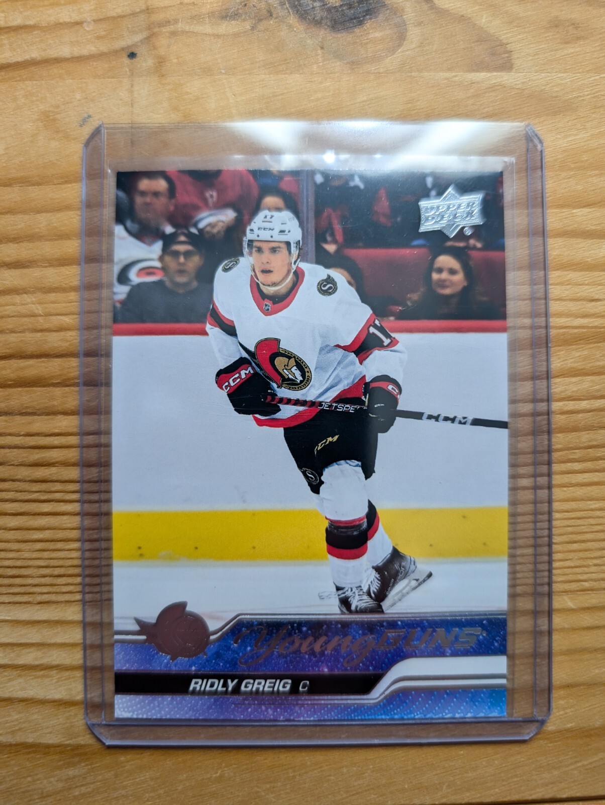 2023-24 Upper Deck Series 1 Young Guns Ridly Greig #212