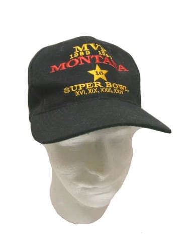 Joe Montana MVP Super Bowl Snapback Hat 