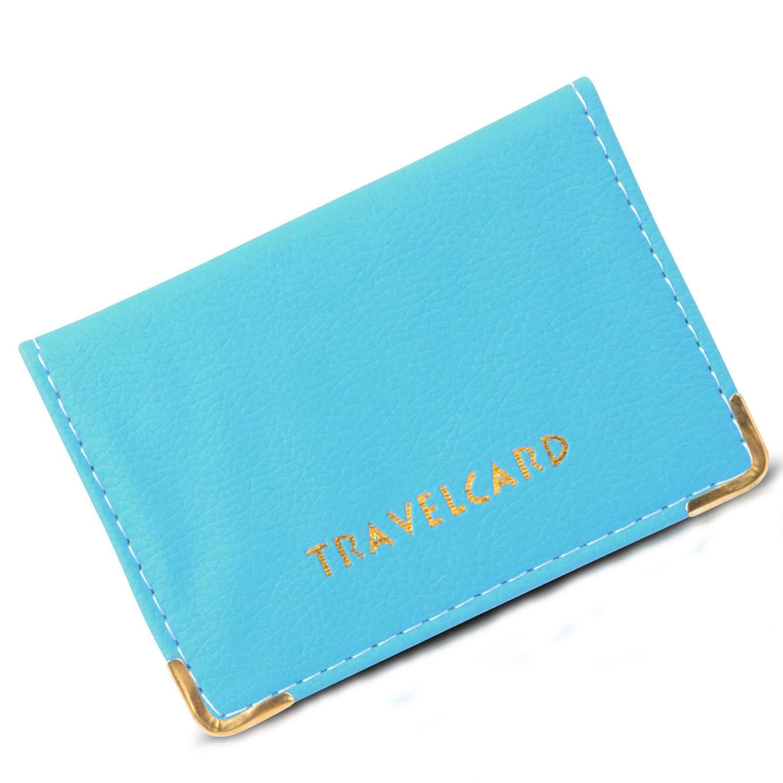 LEATHER TRAVEL CARD HOLDER Credit Bus Pass Bank Oyster Pocket Wallet Case UK B3 eBay