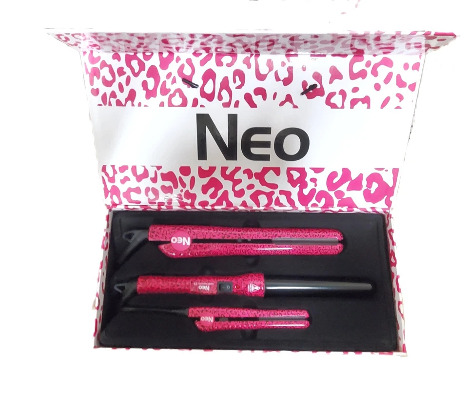 Juego de peinado Neo Choice con plancha de pelo + varita de rizador + mini plancha Foto 4 de 4