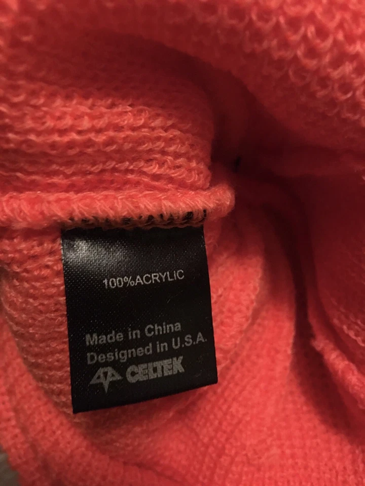 Gorro Celtek Mule, talla única para hombre, naranja de seguridad nuevo $32 Foto 4 de 4