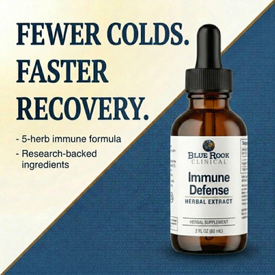 Echinacea + Immune Defense Tincture Potent Liquid Extract Herbal Supplement