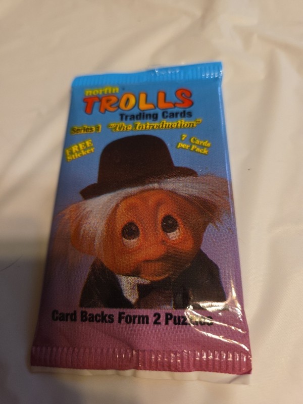 Norfin Trolls Trading Cards Series 1 The Introduction New Pack