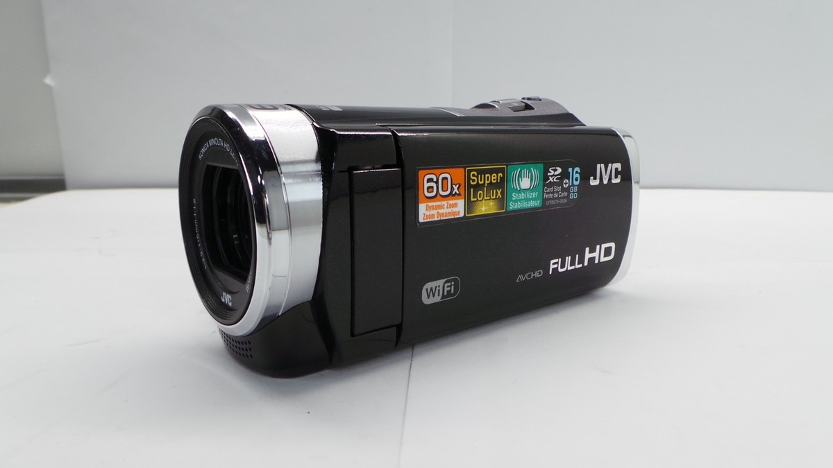 JVC 60インチ JVC Camcorder Video Camera 60X Dynamic zoom Black ILLUMINATED