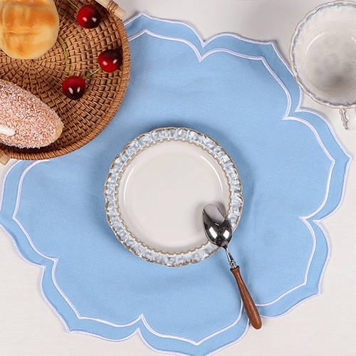1pcs Cotton Napkins Table Dinner Cloth Reusable for Banquet Wedding Table Decor - Picture 6 of 16