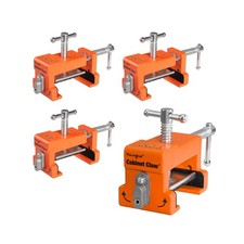 PONY 4-Pack Cabinet Clamps, 8510 Cabinet Claw, Face Frame Clamps for Installi...