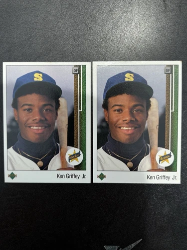 2 - 1989 Upper Deck - Ken Griffey Jr #1 (RC)