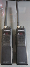2 Uniden PRO401HH Professional Series 40 Channel Handheld CB Radio