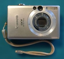 Canon IXY DIGITAL 70 Silver Compact Digital Camera Tested Working Japan