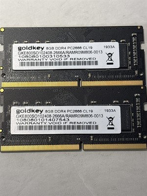 goldkey DDR4-3200 SODIMM 16GB(8GB×2) GoldKey Laptop Memory 16gb (2x8) Ddr4 2666 SODIMM for sale online