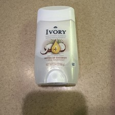 Ivory Deodorant 2.4 Ounce Notes Of Coconut