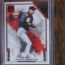 Panini Impeccable Randy Johnson #20 Serial Numbered /99 Arizona Diamondbacks