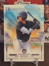 2025 Panini Boys Of Summer Silver SP Braden Montgomery White Sox /249 🔥