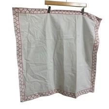 John Robshaw Home cotton pillowcase orange white  26'' X 26''