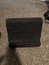 Ontel Pillow Pad Fold Away Multi-Angle Soft Tablet Stand - Charcoal Gray/Black