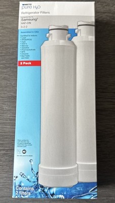 WATTS Pure H2O Refrigerator Filters Samsung HAF-CIN 2 In Box
