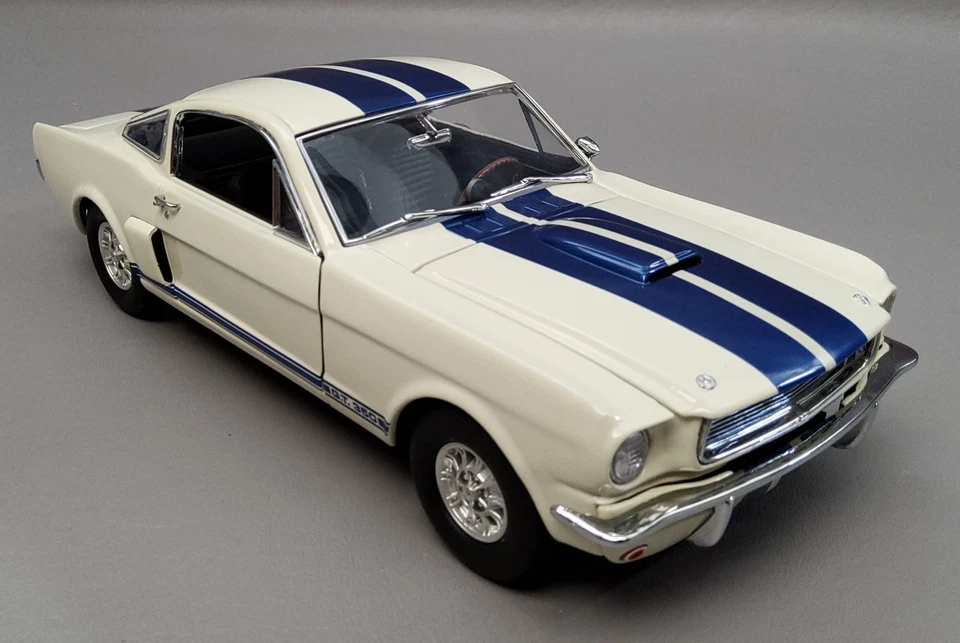 1966 Mustang Shelby GT 350 1:18 Scale Diecast By Exact Detail Replicas #WCC117 - Image 4 of 4