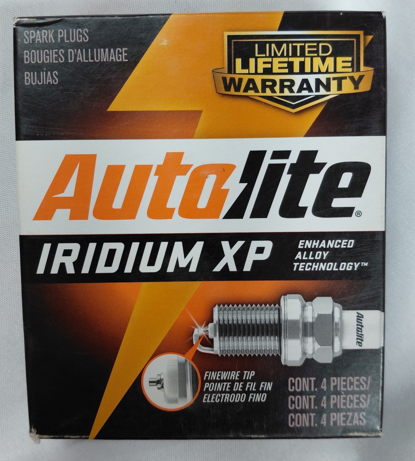 Autolite XP103 Iridium XP Enhanced Alloy Spark Plugs 4 Pack New Open Box
