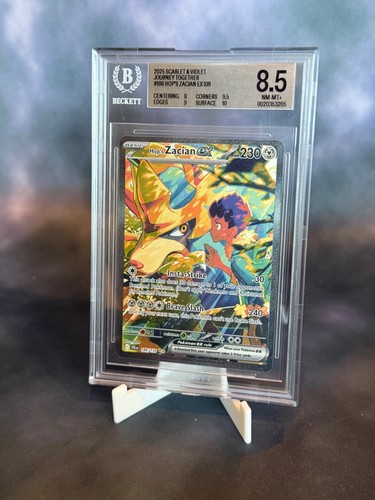 Hop's Zacian ex graded BGS 8.5 for sale on eBay