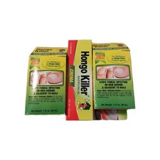 Hongo Killer Antifungal Solution Cream Skin Nails Treatment 3 packs
