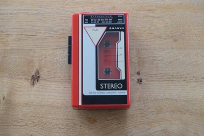 SANYO MGR60 AM/FM STEREO CASSETTE PLAYER funktionsfähig