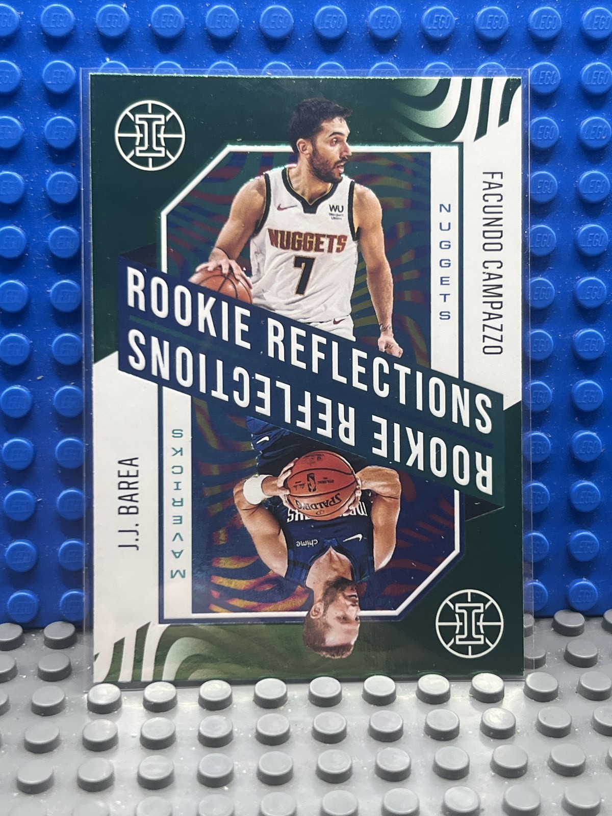 2020-21 Panini Illusions Rookie Reflections Facundo Campazzo #8 Nuggets RC