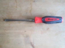 snap on screwdriver large flat 5/16 SGD6B classic red new premium tool soft grip
