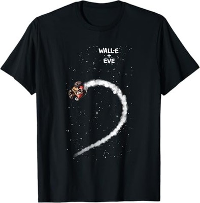 Disney WALL-E + EVE Left Half Heart Couple T-Shirt Size S - 5XL Gift For Friends