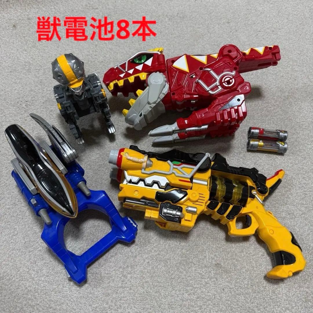[Operation confirmed] Zyuden Sentai Kyoryuger 4-piece set bulk sale