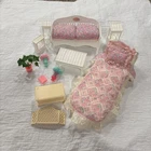 Barbie Vintage 1998 Deluxe Victorian Dream House White Wicker Furniture Set