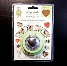 HEART Epiphany Crafts Paper Punch 25 SST-15 Couer Coraz n Love Shape Valentine
