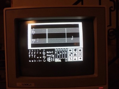 Commodore 64 program: Music Construction Set on floppy; works