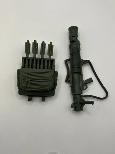 GIJoe Classified Tiger Force Bazooka Launcher Backpack & Missiles - 1/12 Scale