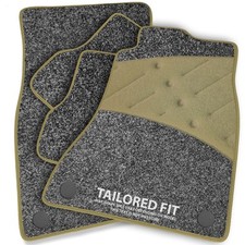 To fit Volkswagen Beetle (Classic) Car Mats 1950 - 1980 & Heel Pad [ANFW]