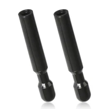 Black Door Lock Knobs Pins Studs Pair for 2004-2014 Ford F-150