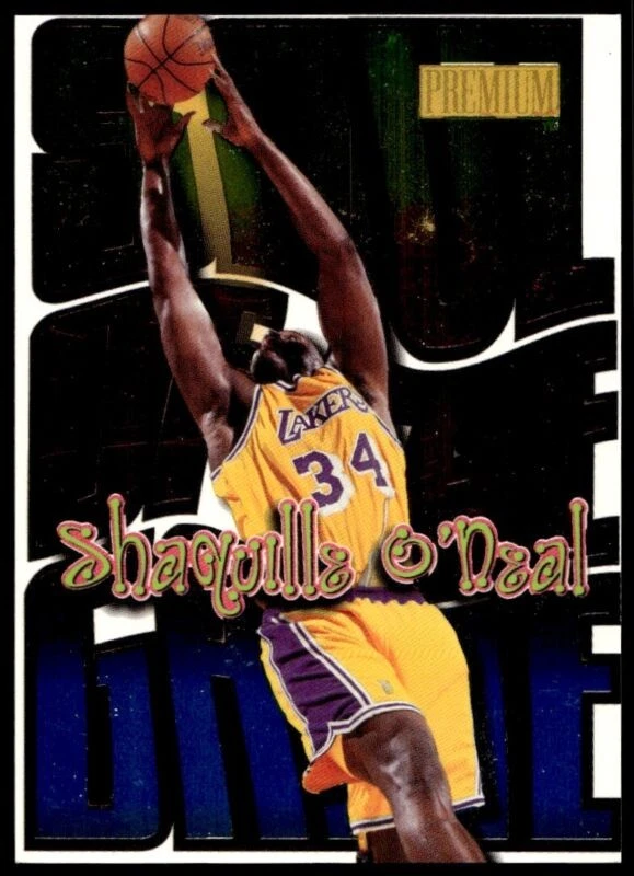 1998 SKYBOX PREMIUM SHAQUILLE O'NEAL 8 SG MINT SOUL OF THE GAME LAKERS