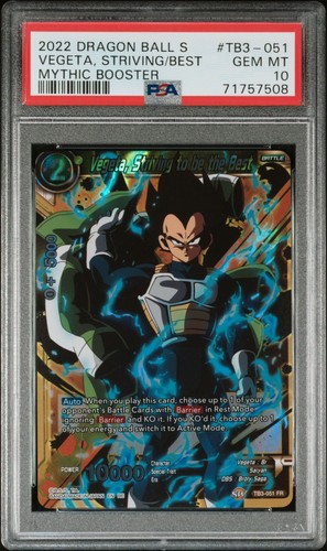 2021 Vegeta, Striving to be the Best #TB3-051