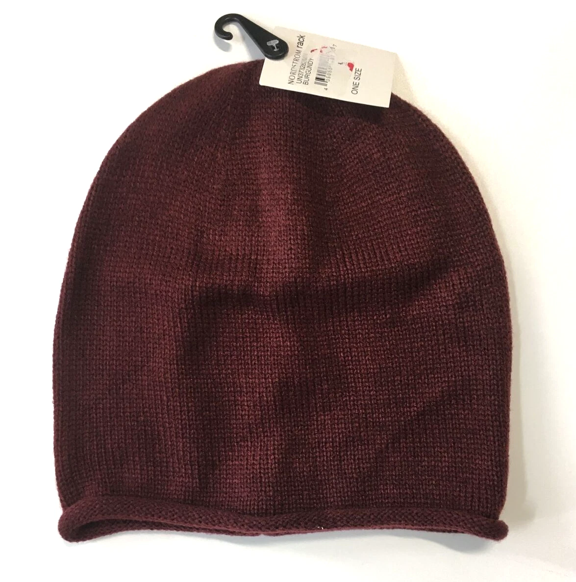 14th Union Burgundy Beanie Hat Mens One Size Winter eBay
