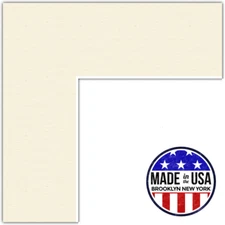 ArtToFrames Custom Gray Ivory Picture Photo Frame Mat Matting Board