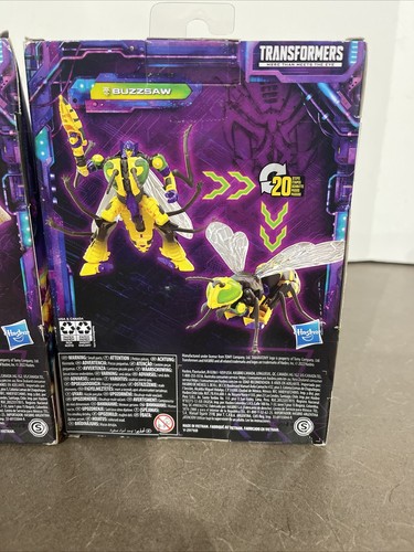 3 Lot Hasbro Transformers Legacy Autobot Nightprowler Buzzsaw SandStorm New - Picture 6 of 11