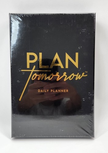 Plan Tomorrow Premium Daily Planner for Doers