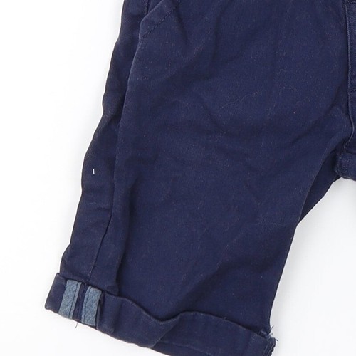 Pep&Co Boys Blue Cotton Blend Cropped Trousers Size 3-4 Years - Picture 12 of 12