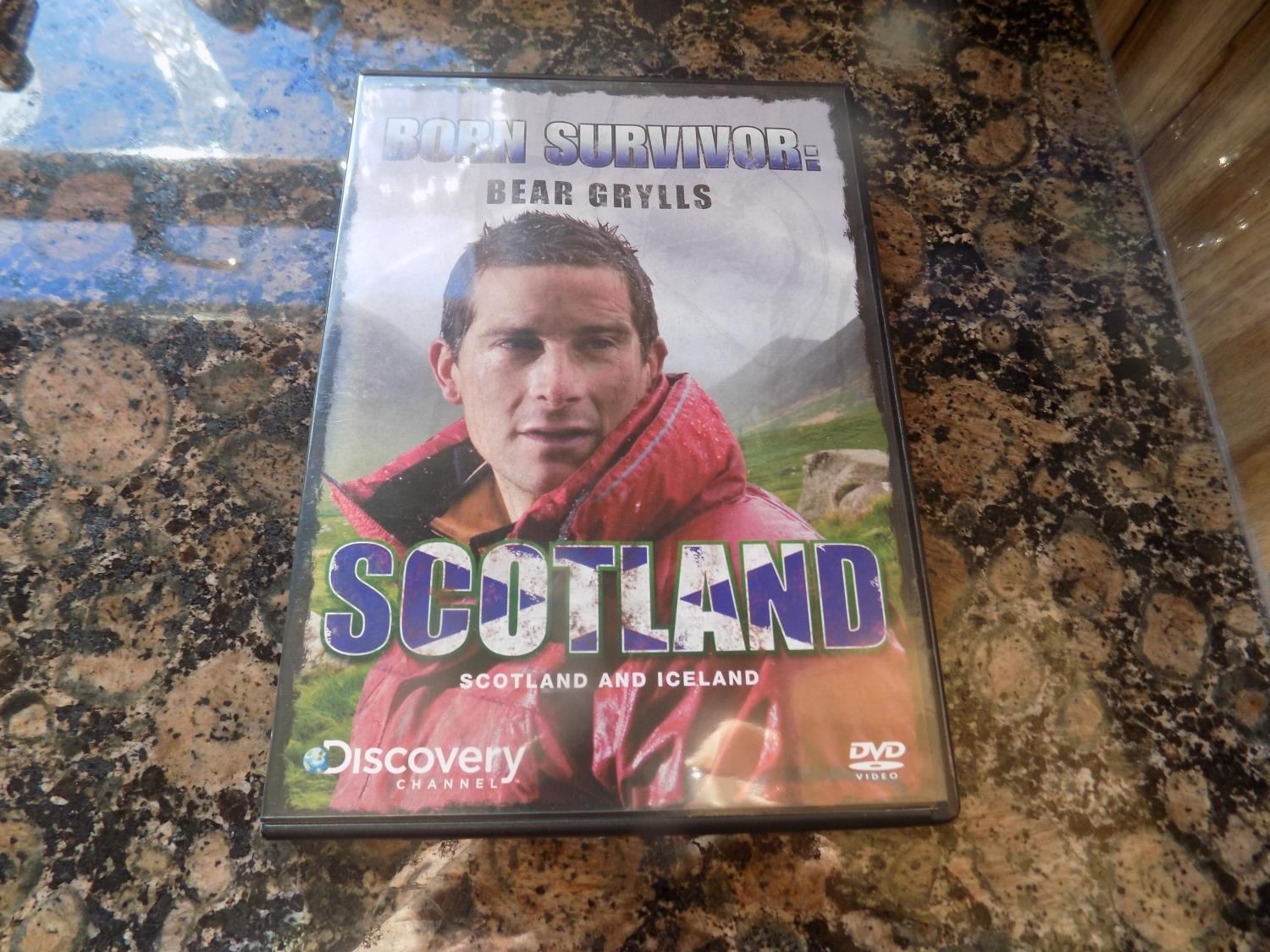 Born Survivor: Bear Grylls SCOTLAND & ICELAND DVD (2007) FREE SHIPPING
