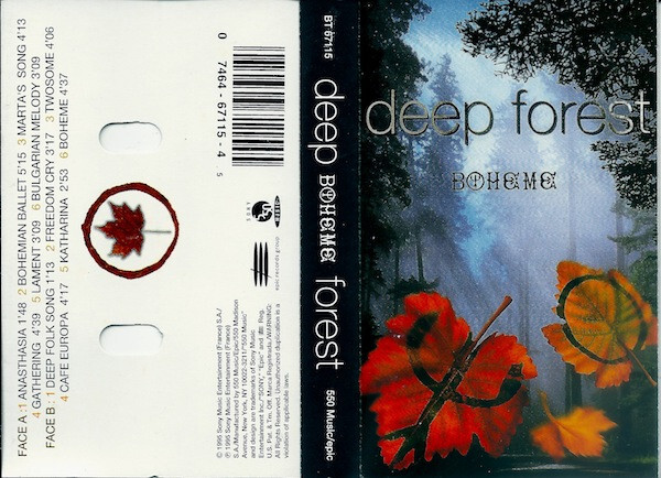 Deep Forest - Boheme (Cass, Album) (Near Mint (NM or M-)) | eBay